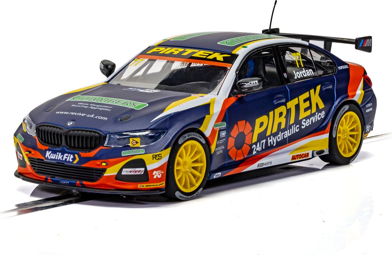 Autíčko Touring SCALEXTRIC C4194 - BMW 330I M-Sport - BTCC 2019 - Andrew Jordan (or 2020) (1:32) - obrázek 1