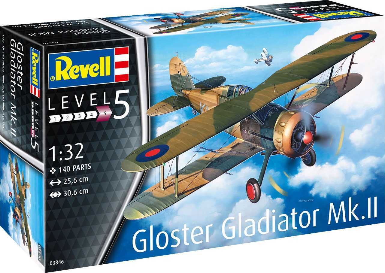 REVELL Plastic ModelKit letadlo 03846 - Gloster Gladiator Mk. II (1:32) - obrázek 1