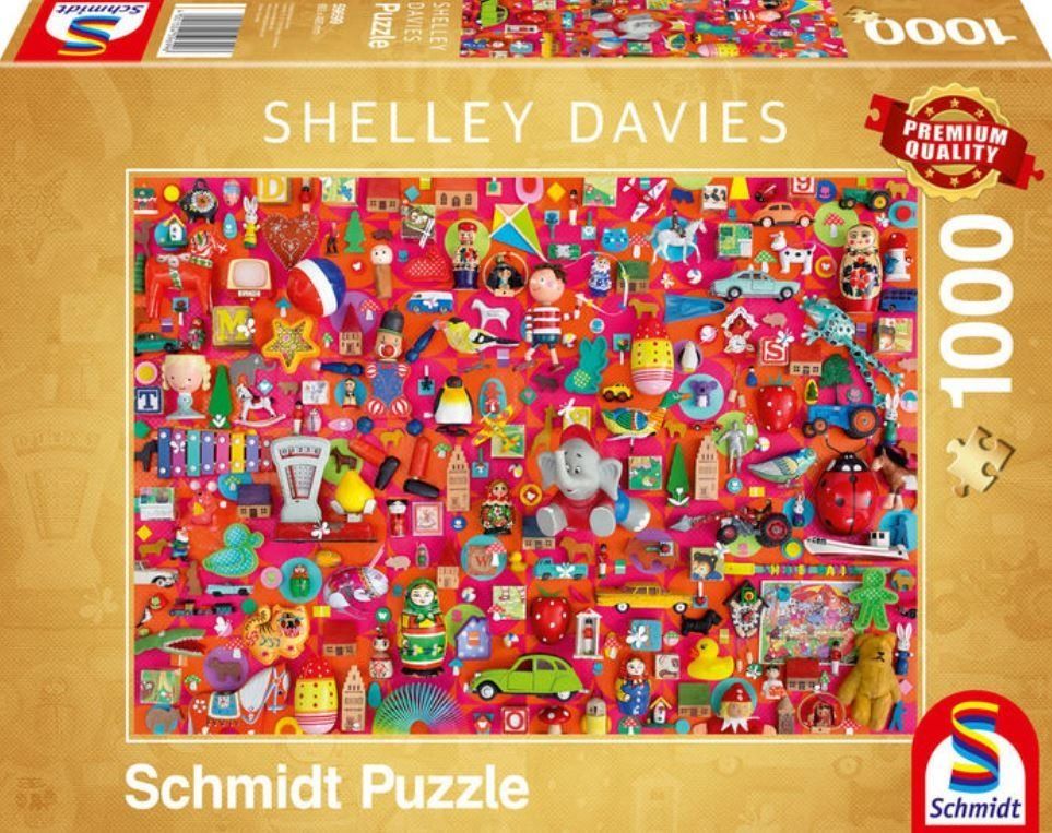 SCHMIDT Puzzle Vintage: Hračky 1000 dílků - obrázek 2