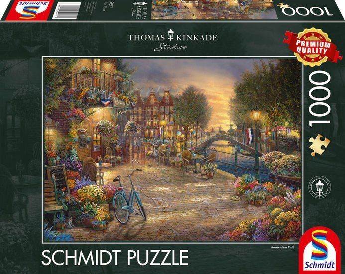 SCHMIDT Puzzle Amsterdam 1000 dílků - obrázek 2