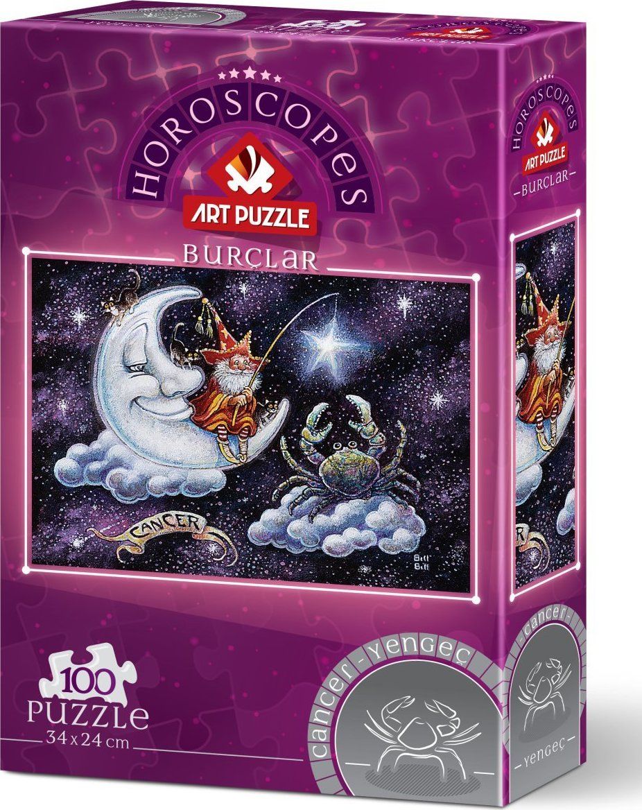 ART PUZZLE Puzzle Znamení zvěrokruhu: Rak 100 dílků - obrázek 2