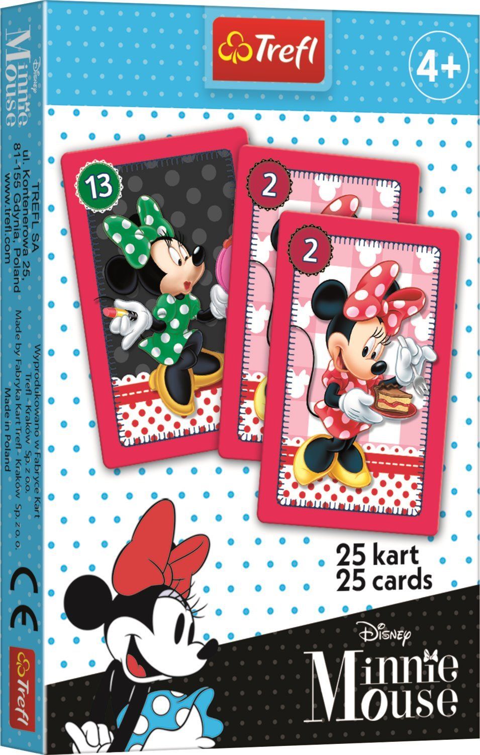 TREFL Černý Petr Myška Minnie - obrázek 1