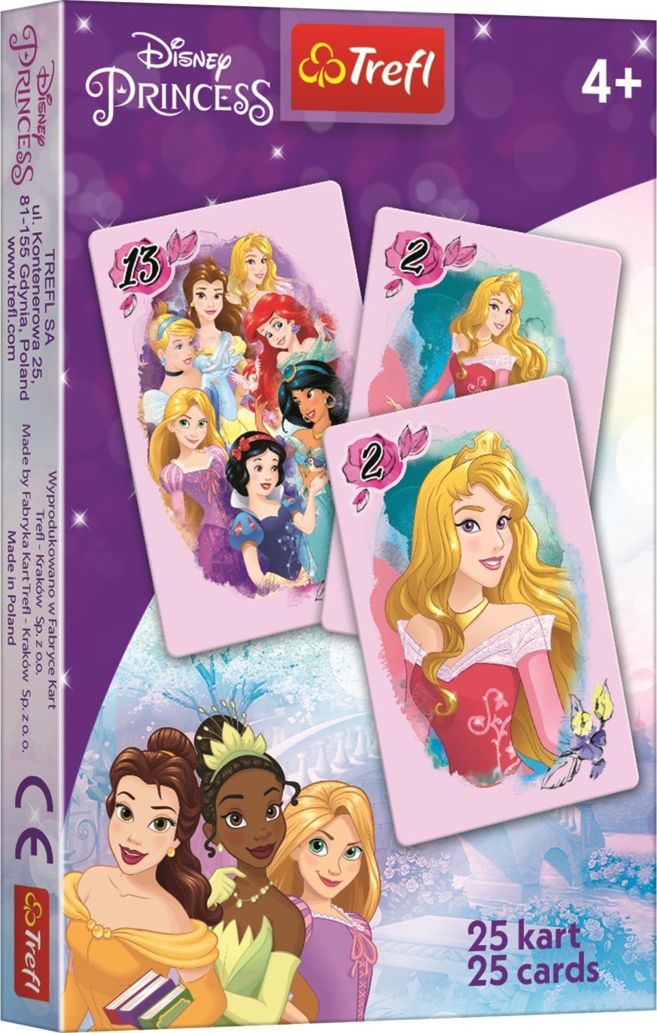TREFL Černý Petr Disney princezny - obrázek 1