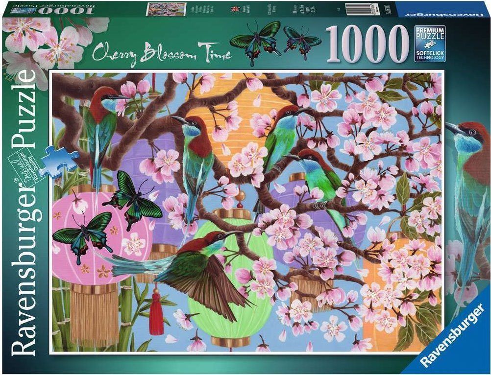 RAVENSBURGER Puzzle Květy třešní 1000 dílků - obrázek 2