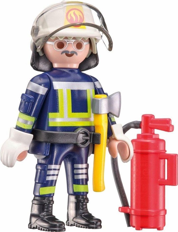 SCHMIDT Puzzle Playmobil Hasičský sbor 40 dílků + figurka Playmobil - obrázek 2