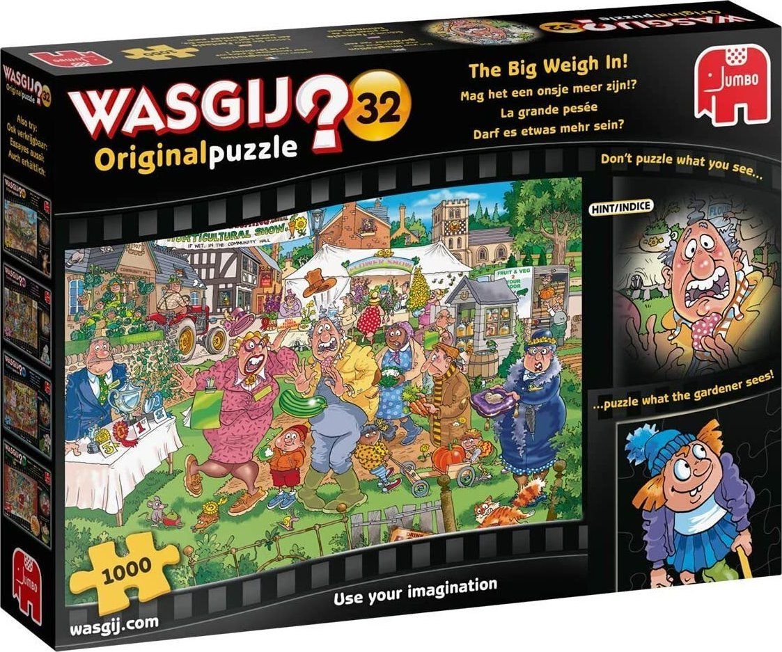 JUMBO Puzzle WASGIJ 32: Velké vážení 1000 dílků - obrázek 1