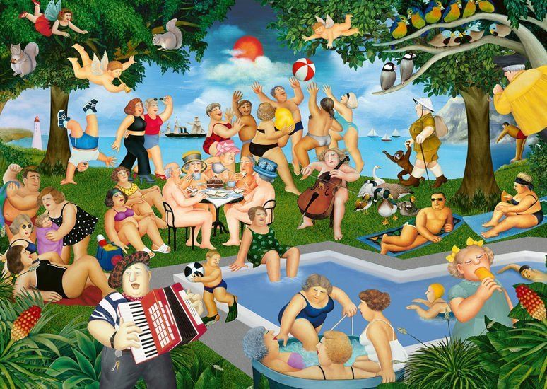 SCHMIDT Puzzle Dobré časy 1000 dílků - obrázek 1