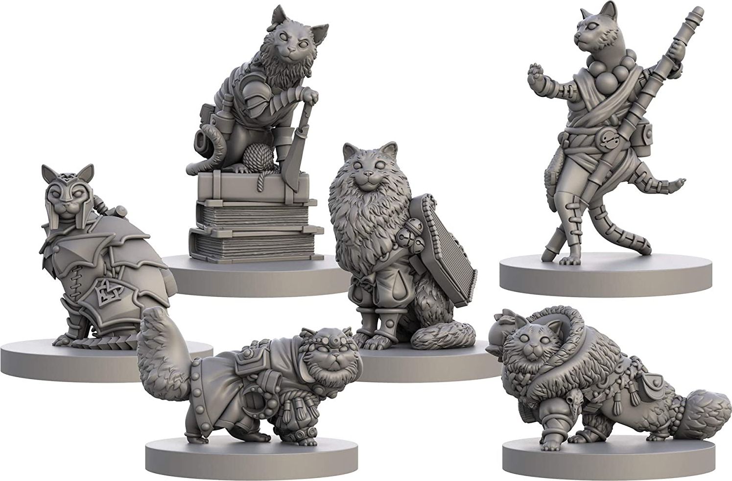 Steamforged Games Ltd. Animal Adventures: Cats & Catacombs - Questing Tooth & Claw: Volume 2 - obrázek 2