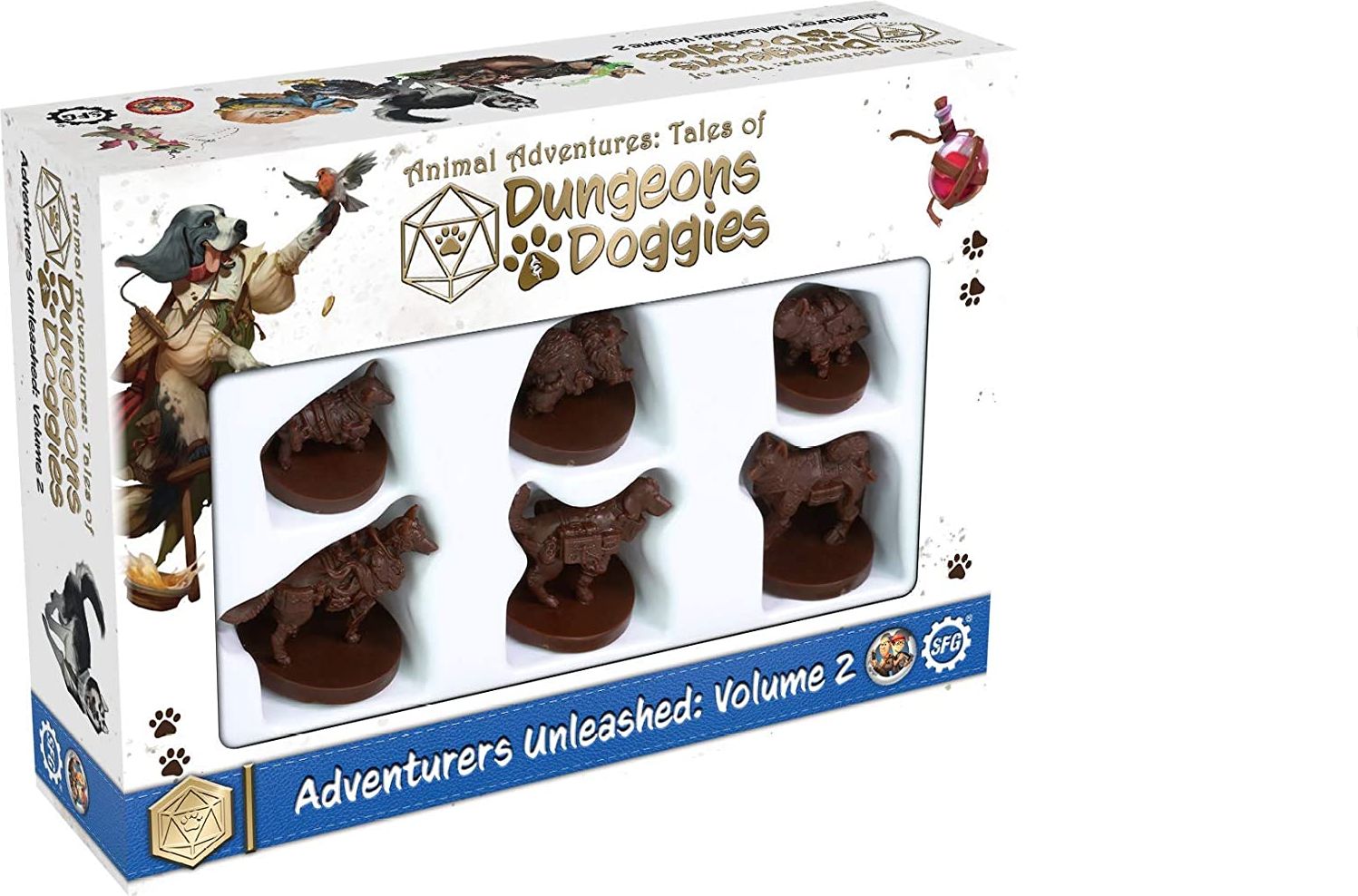 Steamforged Games Ltd. Animal Adventures: Tales of Dungeons and Doggies Volume 2 - obrázek 1