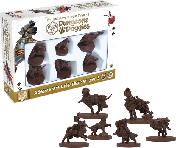 Steamforged Games Ltd. Animal Adventures: Tales of Dungeons and Doggies Volume 3 - obrázek 1