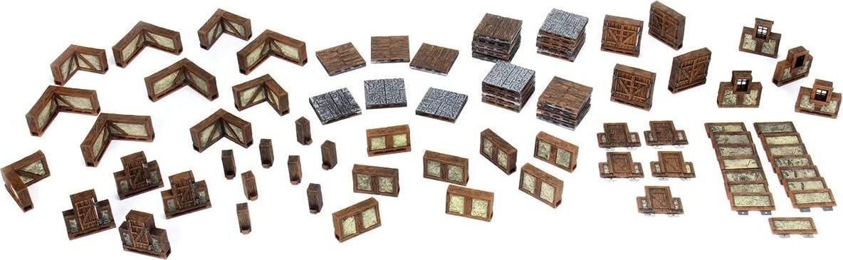 WizKids WarLock Dungeon Tiles: Town & Village - obrázek 3