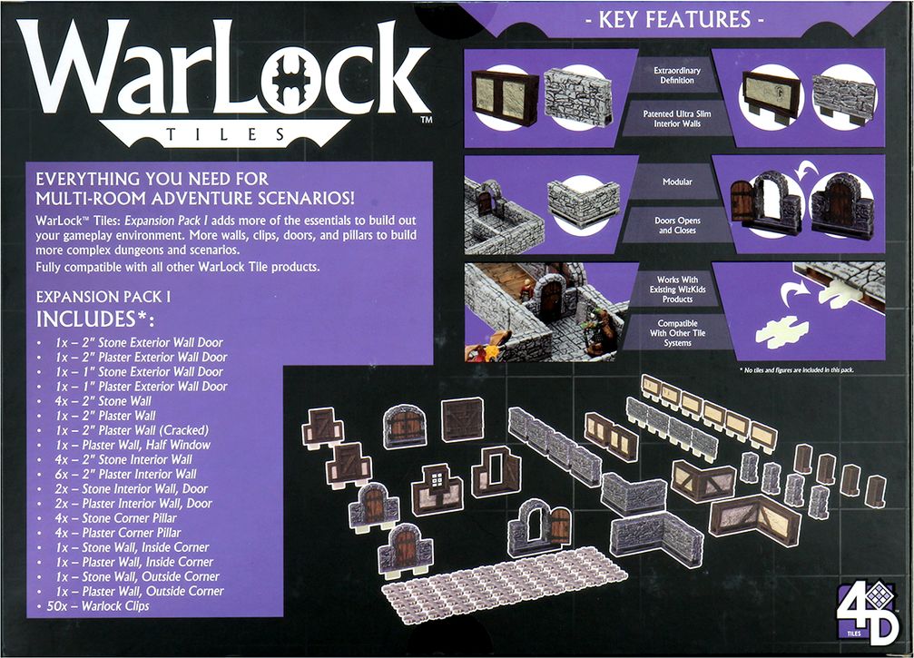 WizKids WarLock Tiles: Expansion Box I - obrázek 2