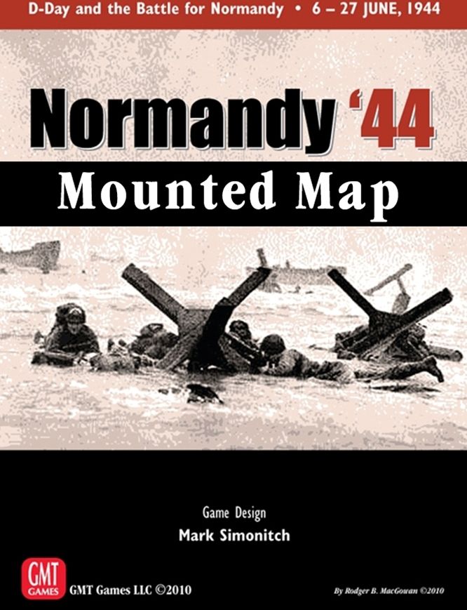 GMT Games Normandy '44 Mounted Map - obrázek 1