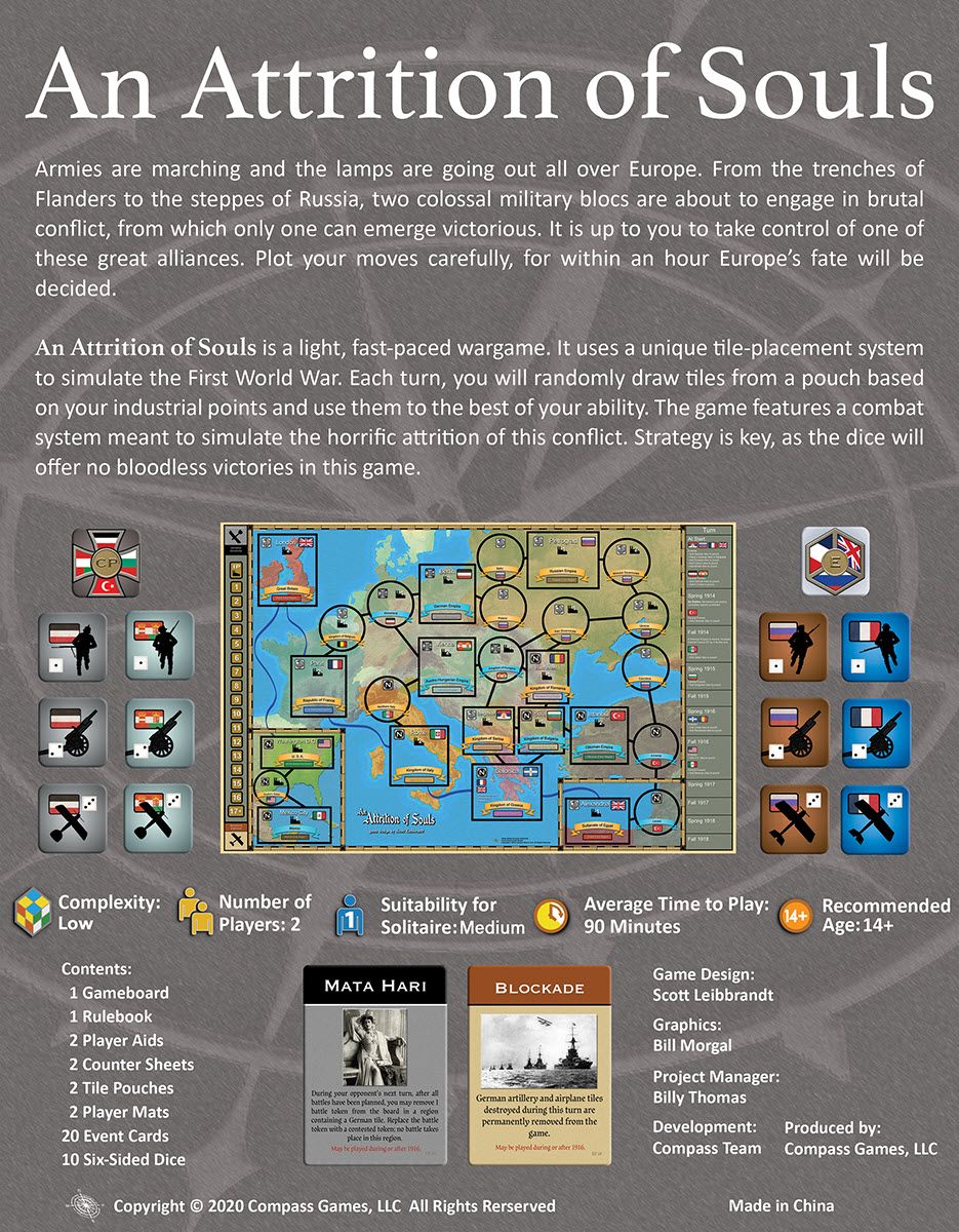 Compass Games An Attrition Of Souls - obrázek 3