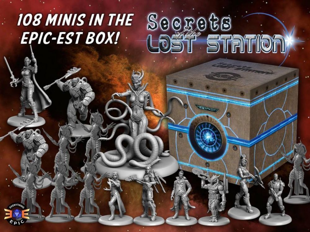 Everything Epic Games Secrets of the Lost Station - Miniatures Set - obrázek 2