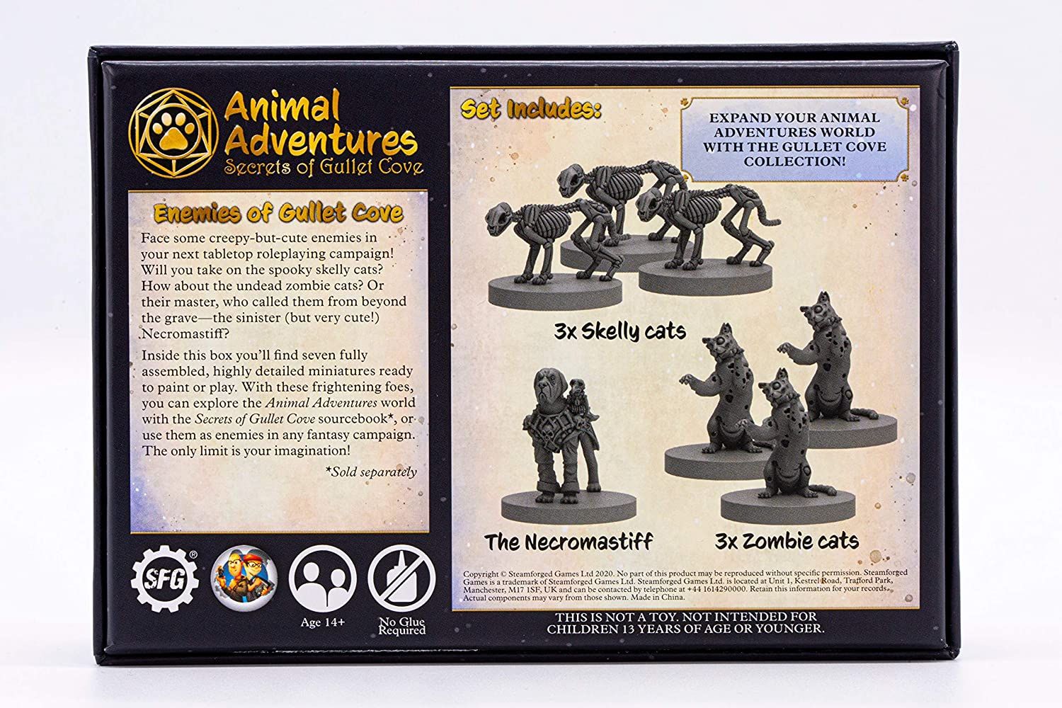 Steamforged Games Ltd. Animal Adventures RPG Enemies of Gullet Cove - obrázek 2