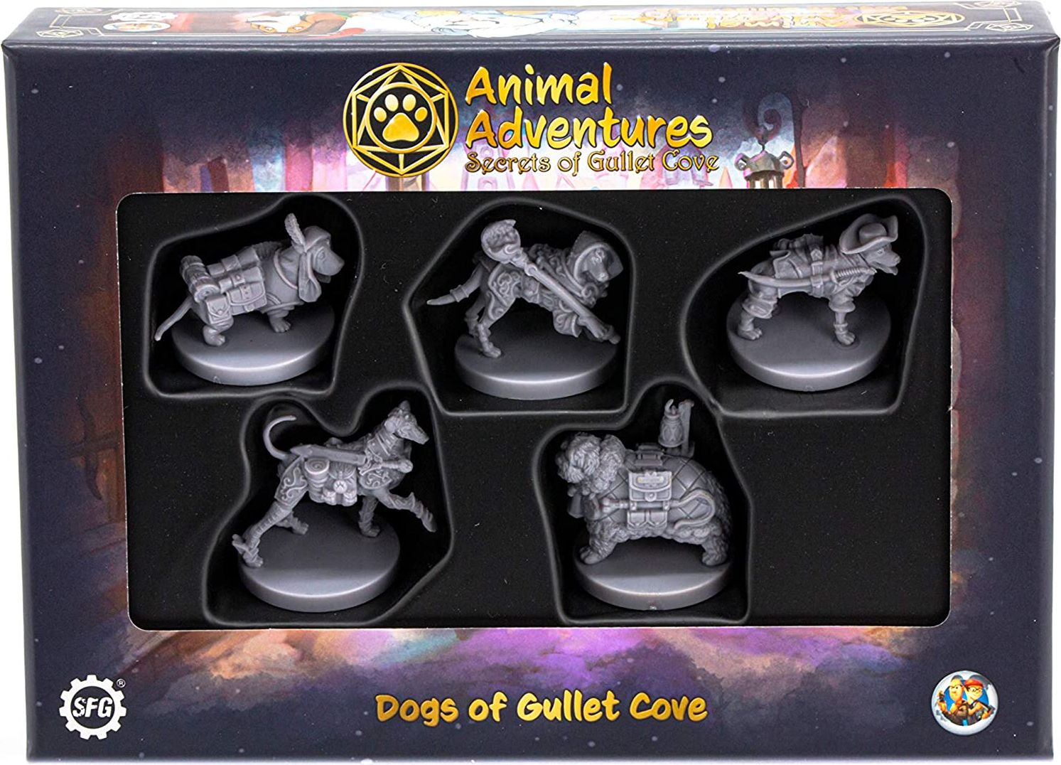 Steamforged Games Ltd. Animal Adventures RPG Dogs of Gullet Cove - obrázek 1