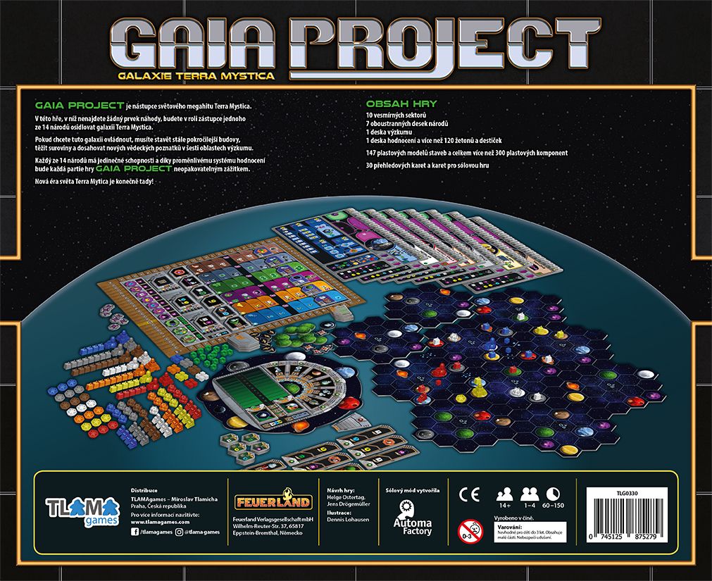 TLAMA games Gaia Project: Galaxie Terra Mystica - obrázek 6