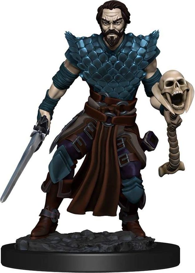 WizKids D&D Icons of the Realms: Premium Painted Figure - Human Warlock Male - obrázek 1