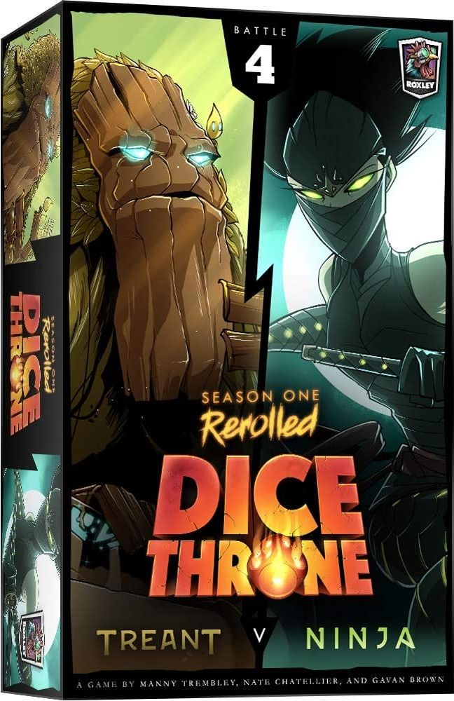Roxley Games Dice Throne: Season One Rerolled - Treant vs. Ninja - obrázek 1