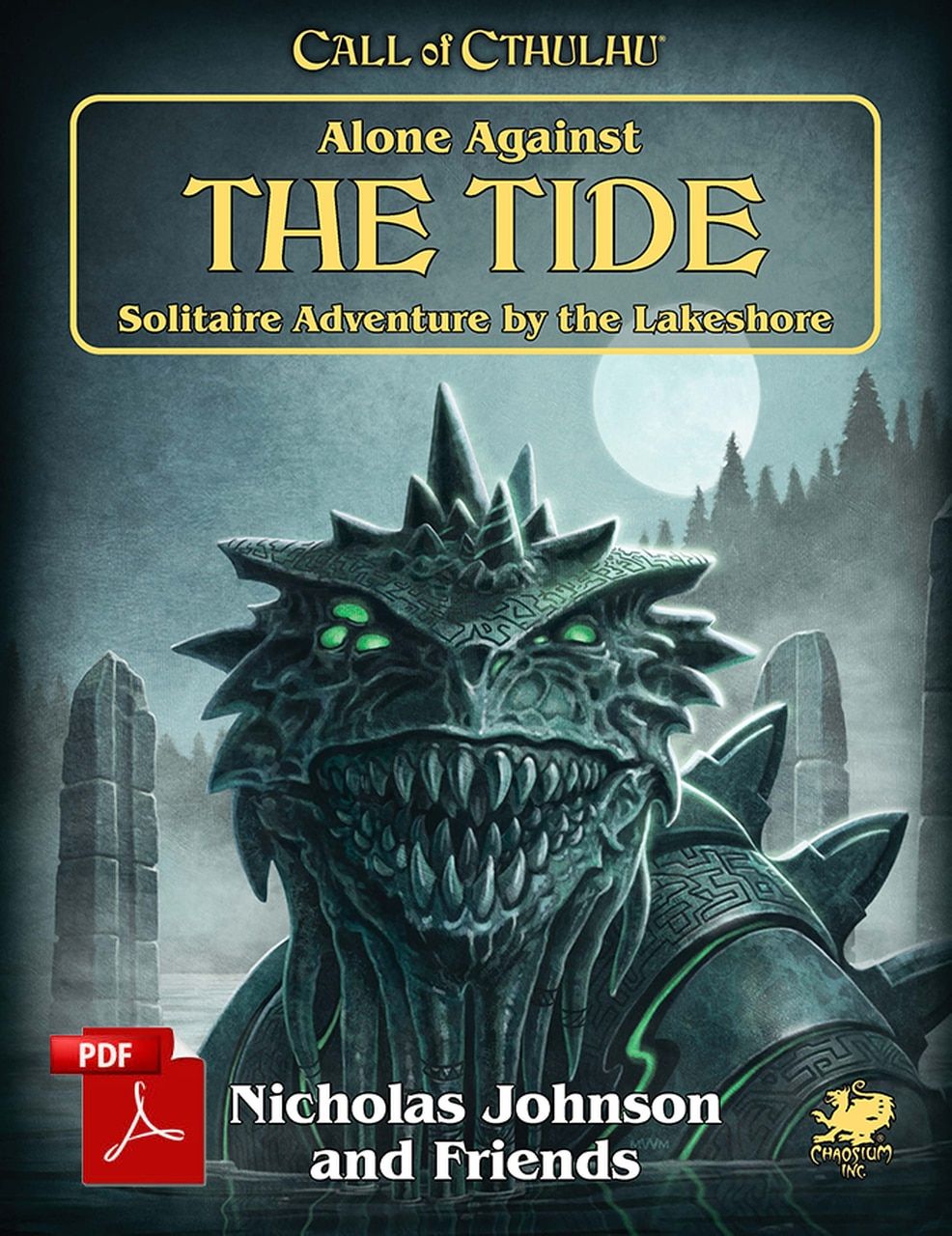Chaosium Call of Cthulhu RPG - Alone Against the Tide - obrázek 1