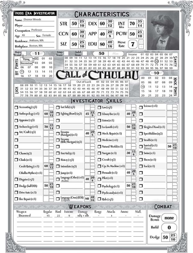 Chaosium Call of Cthulhu RPG - Alone Against the Tide - obrázek 6