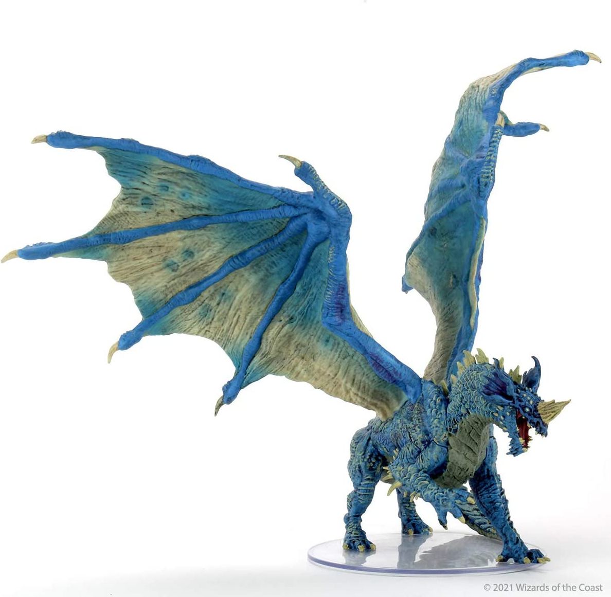 WizKids D&D Icons of the Realms: Adult Blue Dragon Premium Figure - obrázek 2