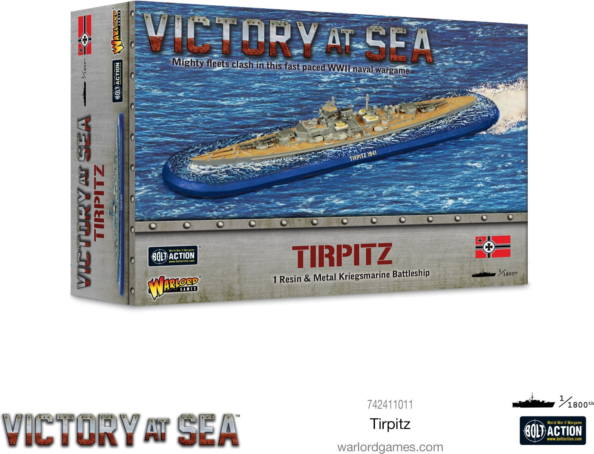 Warlord Games Victory at Sea: Tirpitz - obrázek 1