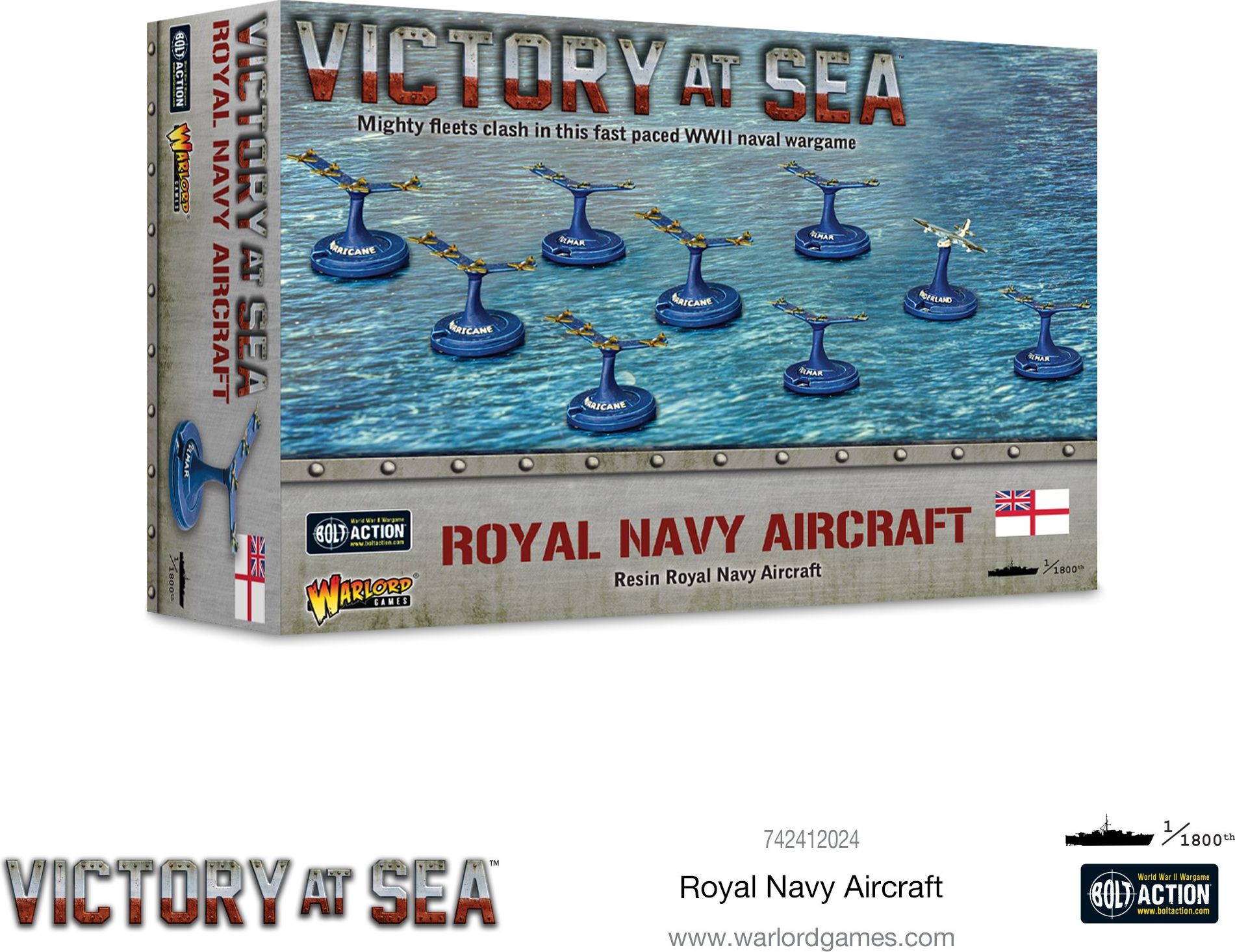 Warlord Games Victory at Sea: Royal Navy Aircraft - obrázek 1