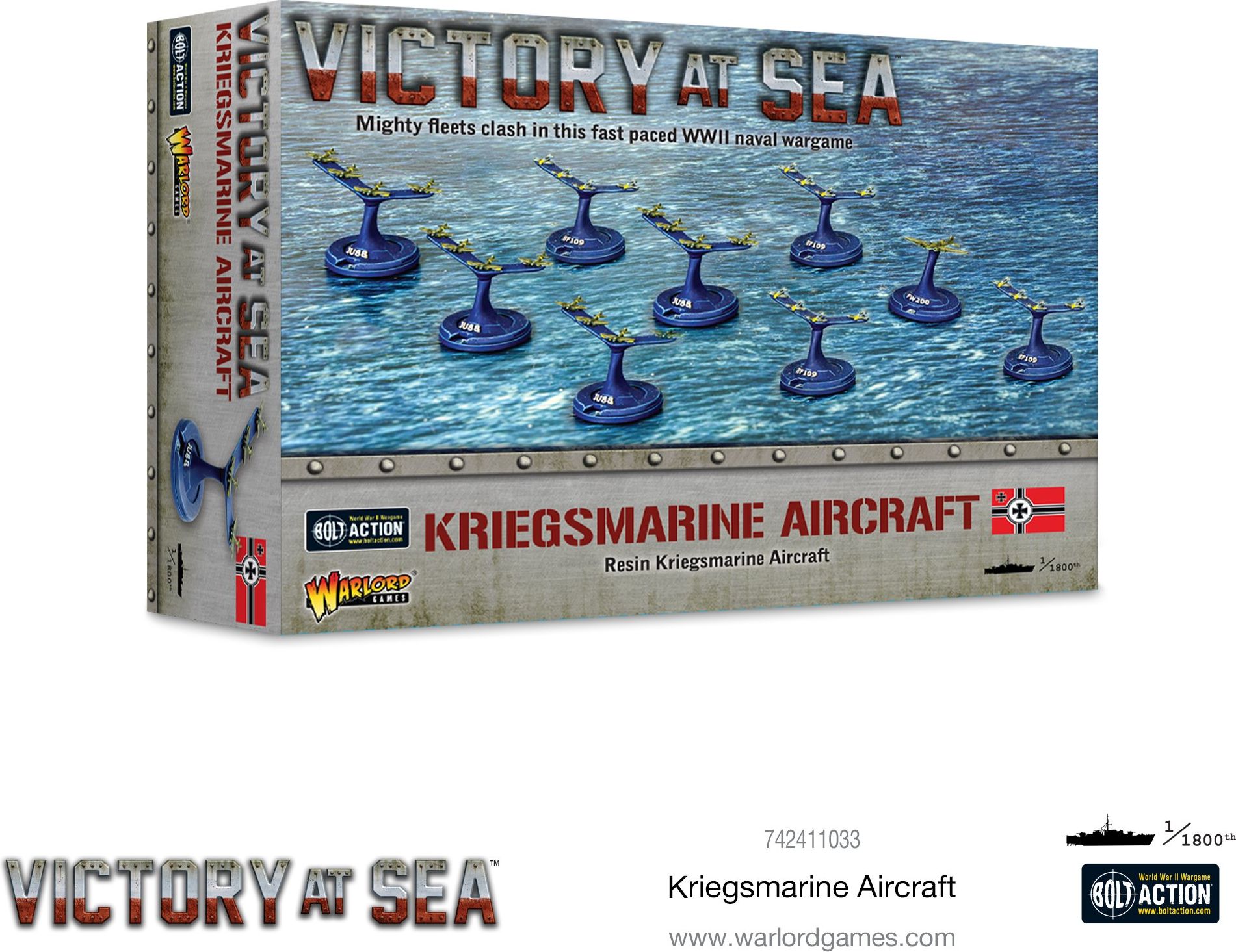 Warlord Games Victory at Sea: Kriegsmarine Aircraft - obrázek 1