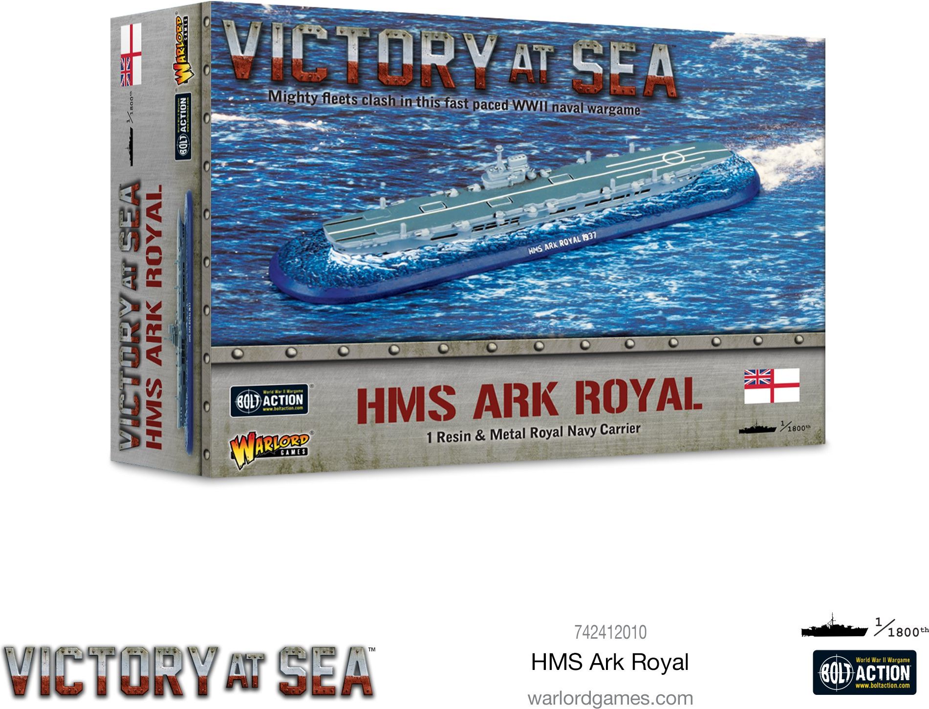 Warlord Games Victory at Sea: HMS Ark Royal - obrázek 1