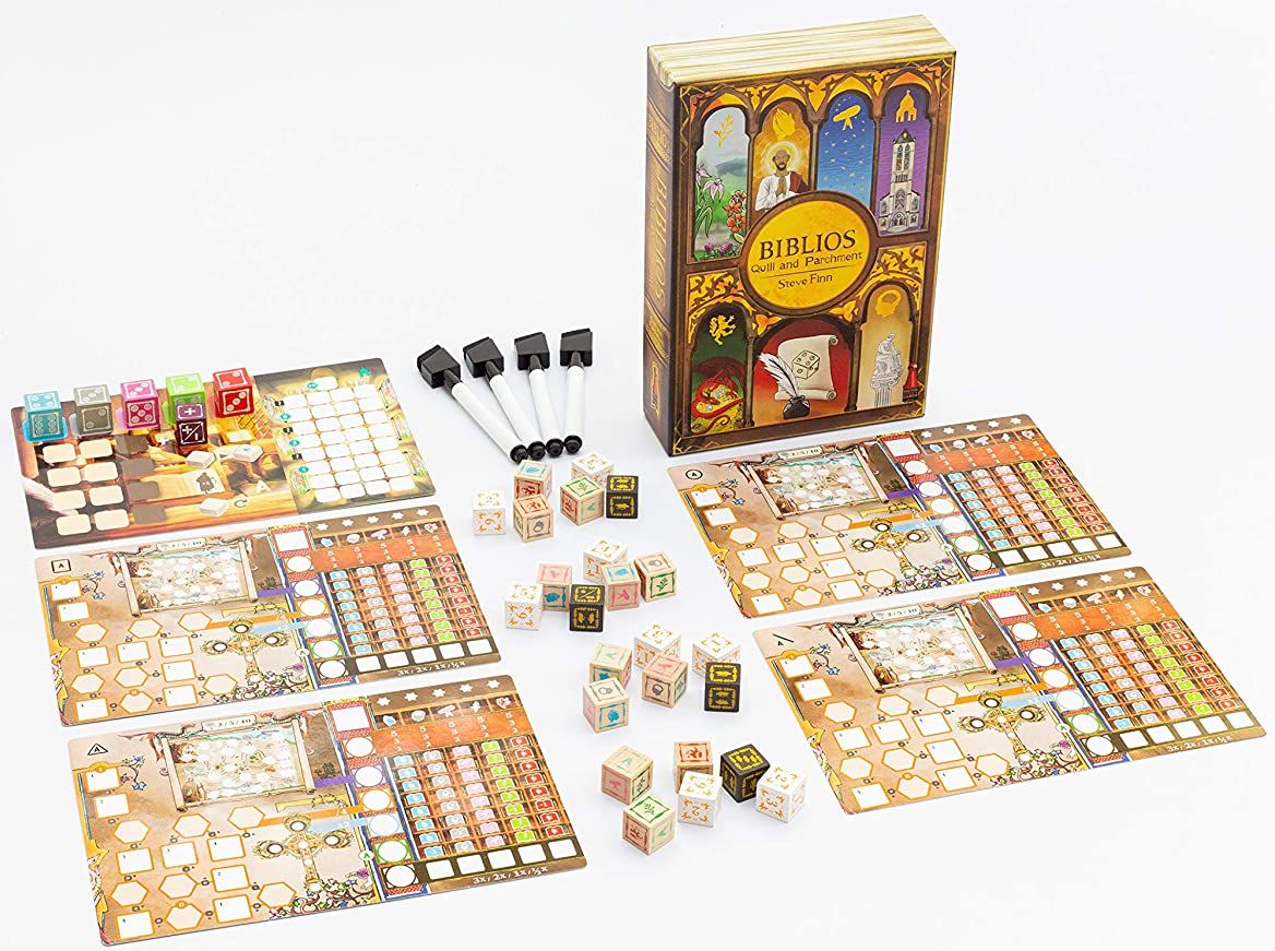 Dr. Finn's Games Biblios - Quill and Parchment - obrázek 2