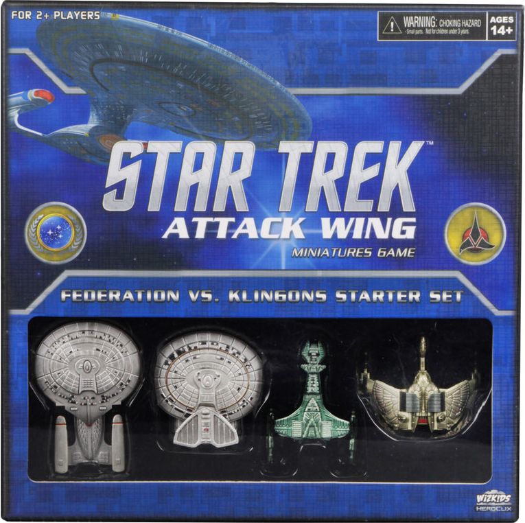 WizKids Star Trek: Attack Wing - Federation vs. Klingons Starter Set - obrázek 2