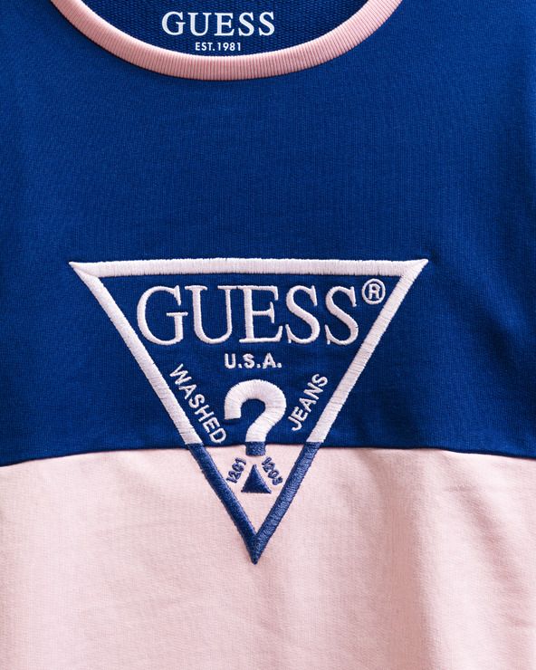 Šaty dětské Guess | Modrá Růžová | Dívčí | 6 let - obrázek 3