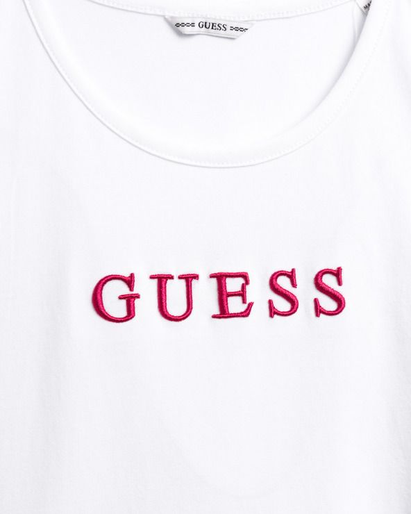 Tílko dětské Guess | Bílá | Dívčí | 8 let - obrázek 3