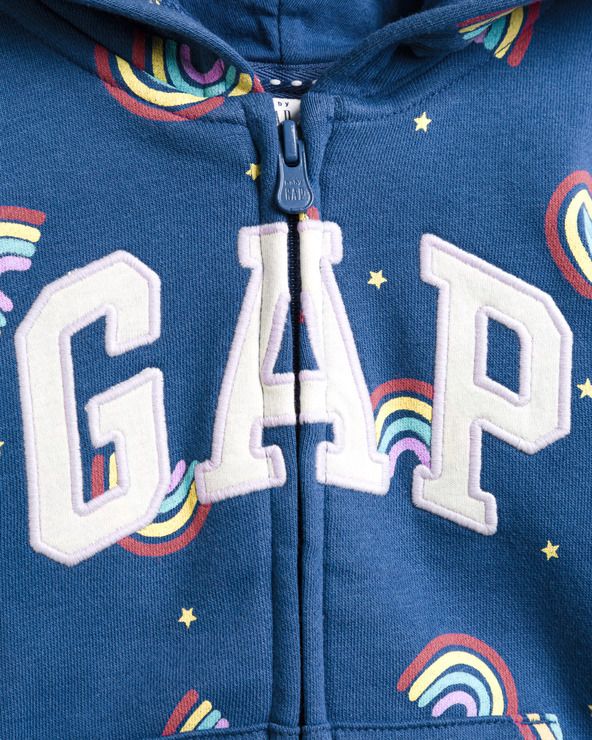 Mikina dětská GAP | Modrá | Chlapecké | 4 roky - obrázek 3