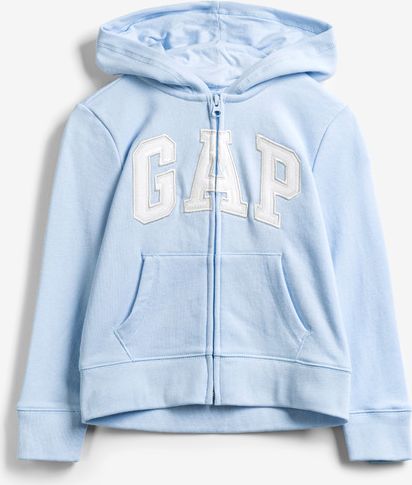 Logo Mikina dětská GAP | Modrá | Dívčí | XL - obrázek 1