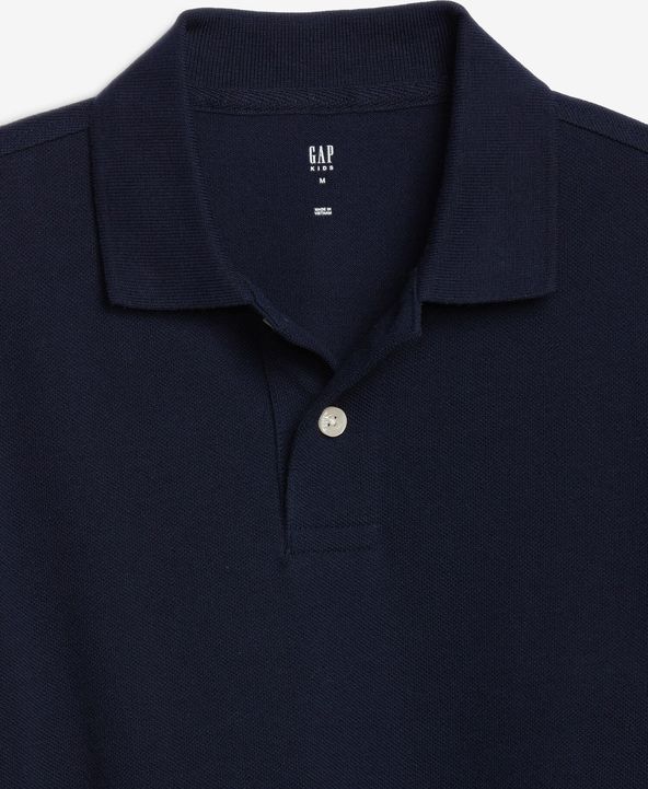 Polo triko dětské GAP | Modrá | Chlapecké | XS - obrázek 3