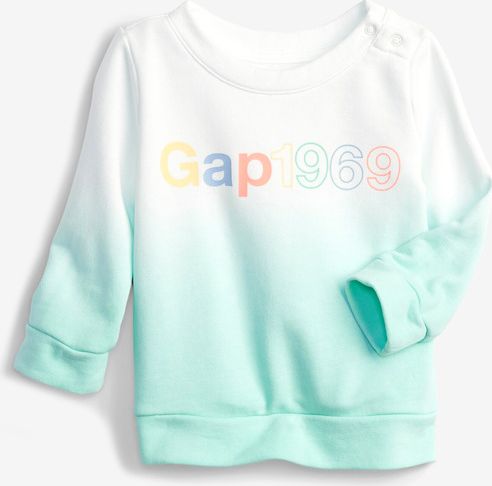 Mikina dětská GAP | Modrá Bílá | Chlapecké | 3-6 měsíců - obrázek 1