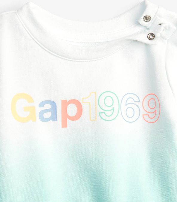 Mikina dětská GAP | Modrá Bílá | Chlapecké | 3-6 měsíců - obrázek 3