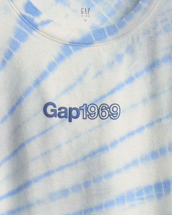 Triko dětské GAP | Modrá | Dívčí | XL - obrázek 3