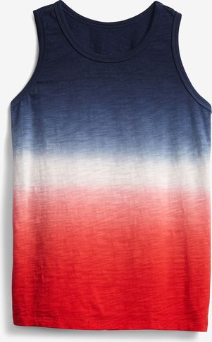 Tílko dětské GAP | Modrá Červená | Chlapecké | XL - obrázek 1