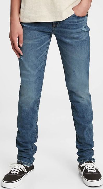 Jeans dětské GAP | Modrá | Chlapecké | 8 let - obrázek 1