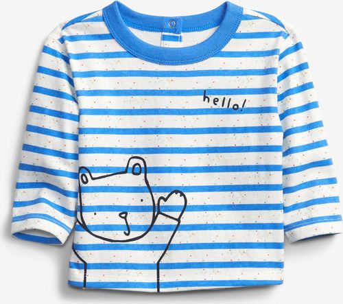 Stripe Triko dětské GAP | Modrá | Chlapecké | 3-6 měsíců - obrázek 1