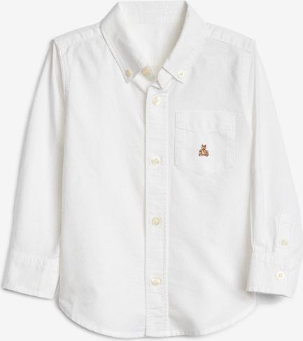 Oxford Button-Down Košile dětská GAP | Bílá | Chlapecké | 5 let - obrázek 1
