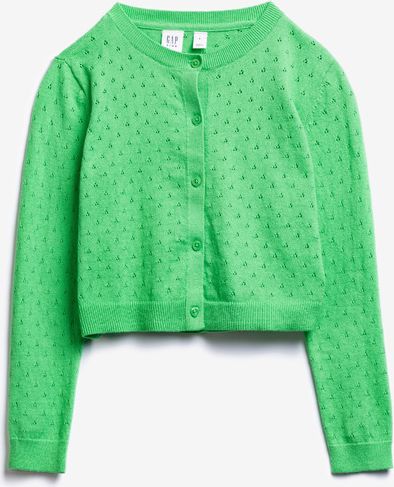 Easter Cardi Svetr dětský GAP | Zelená | Dívčí | S - obrázek 1