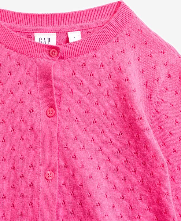 Easter Cardi Svetr dětský GAP | Růžová | Dívčí | XXL - obrázek 3