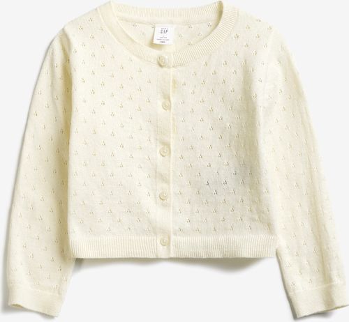 Est Fast Cardi Svetr dětský GAP | Bílá | Dívčí | 18-24 měsíců - obrázek 1