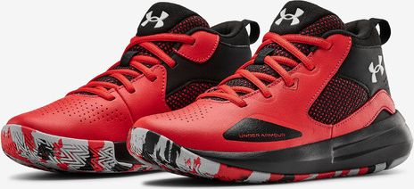 GS Lockdown 5 Tenisky dětské Under Armour | Černá Červená | Chlapecké | 35,5 - obrázek 2