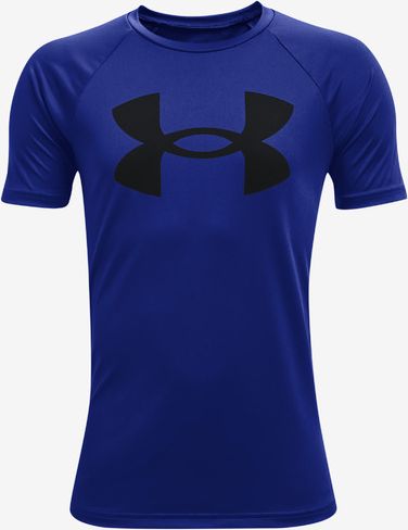 Tech™ Big Logo Triko dětské Under Armour | Modrá | Chlapecké | XS - obrázek 1